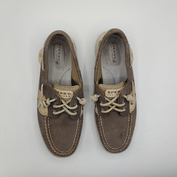 Sperry Top-Sider womens 6.5M Ivyfish 3-Eye Grey Graphite Boat Shoe - Picture 2 of 13